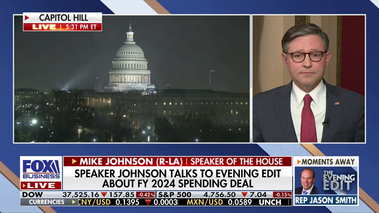 This is the best we can do right now: Speaker Mike Johnson