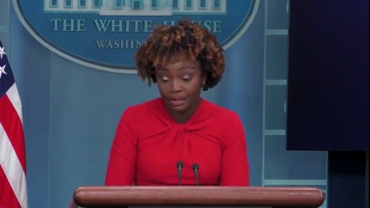 White House press secretary Karine Jean-Pierre said Twitter was pushing a "distraction" in releasing information about what led up to the suppression of the New York Post's Hunter Biden laptop story. 