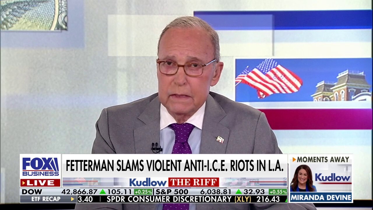 Larry Kudlow: Trump 'law and order' crushed the LA riots and the Democrats