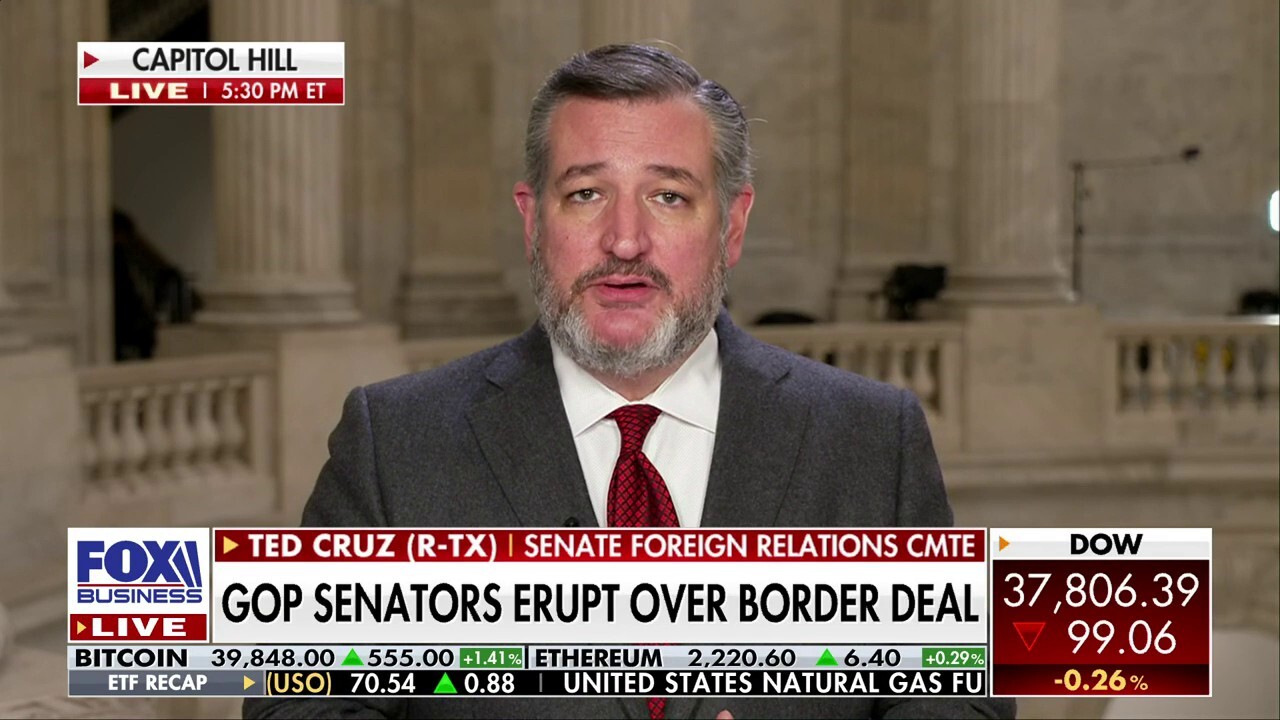 This is the outcome the Biden admin wants: Sen. Ted Cruz