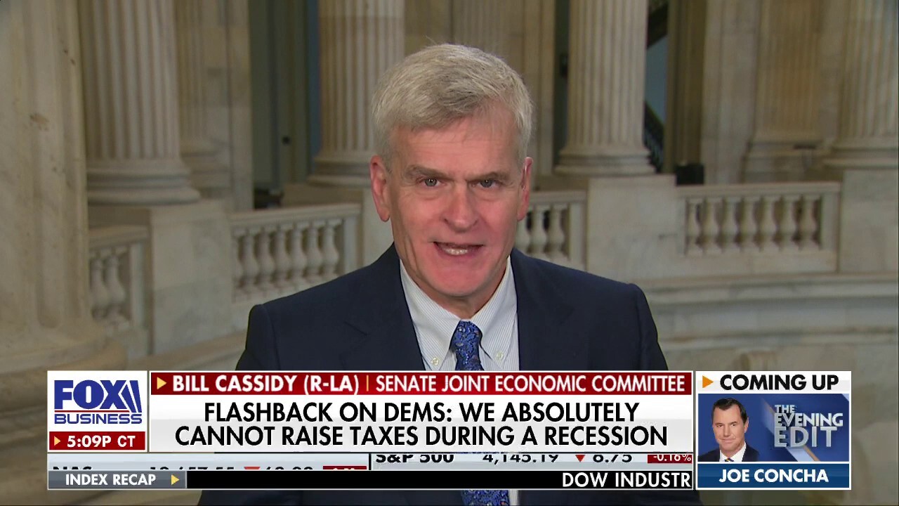 Louisiana Republican Sen. Bill Cassidy and former investment banker Carol Roth weigh in on record-high inflation and the Democrats' taxing bill on 'The Evening Edit.'