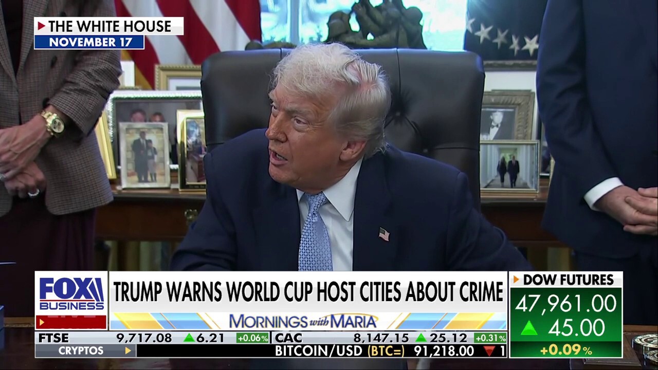 FIFA unveils 2026 World Cup draw as Trump warns cities on security