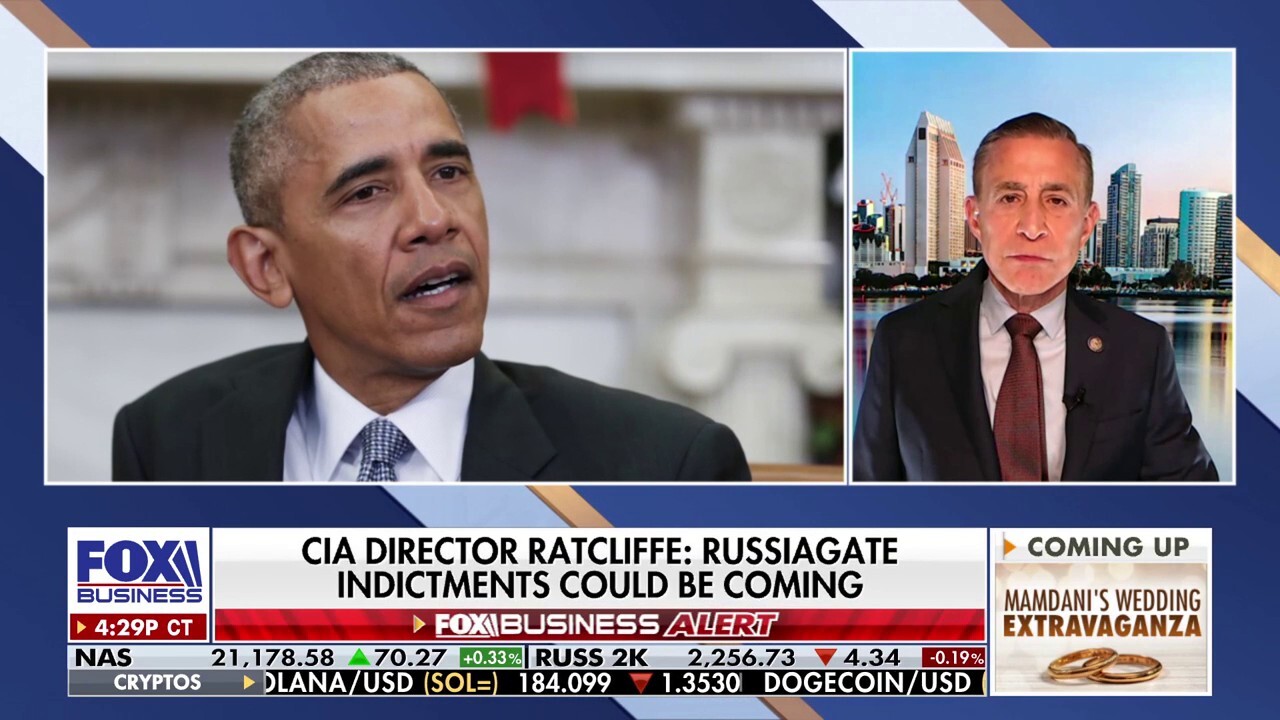 Obama tried to 'tarnish' Trump's administration 'from day one,' says Rep. Darrell Issa