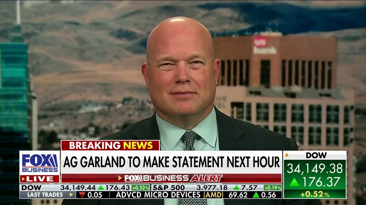 There might've been 'intent to conceal' Biden classified documents: Matt Whitaker