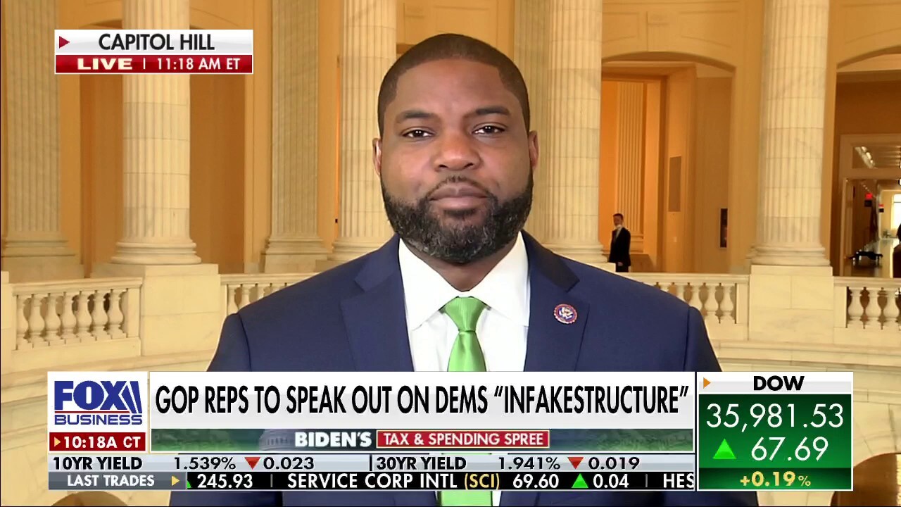 Rep. Byron Donalds, R-Fla., argues the Democrat’s massive spending bill will hurt small businesses and working families in the country. 