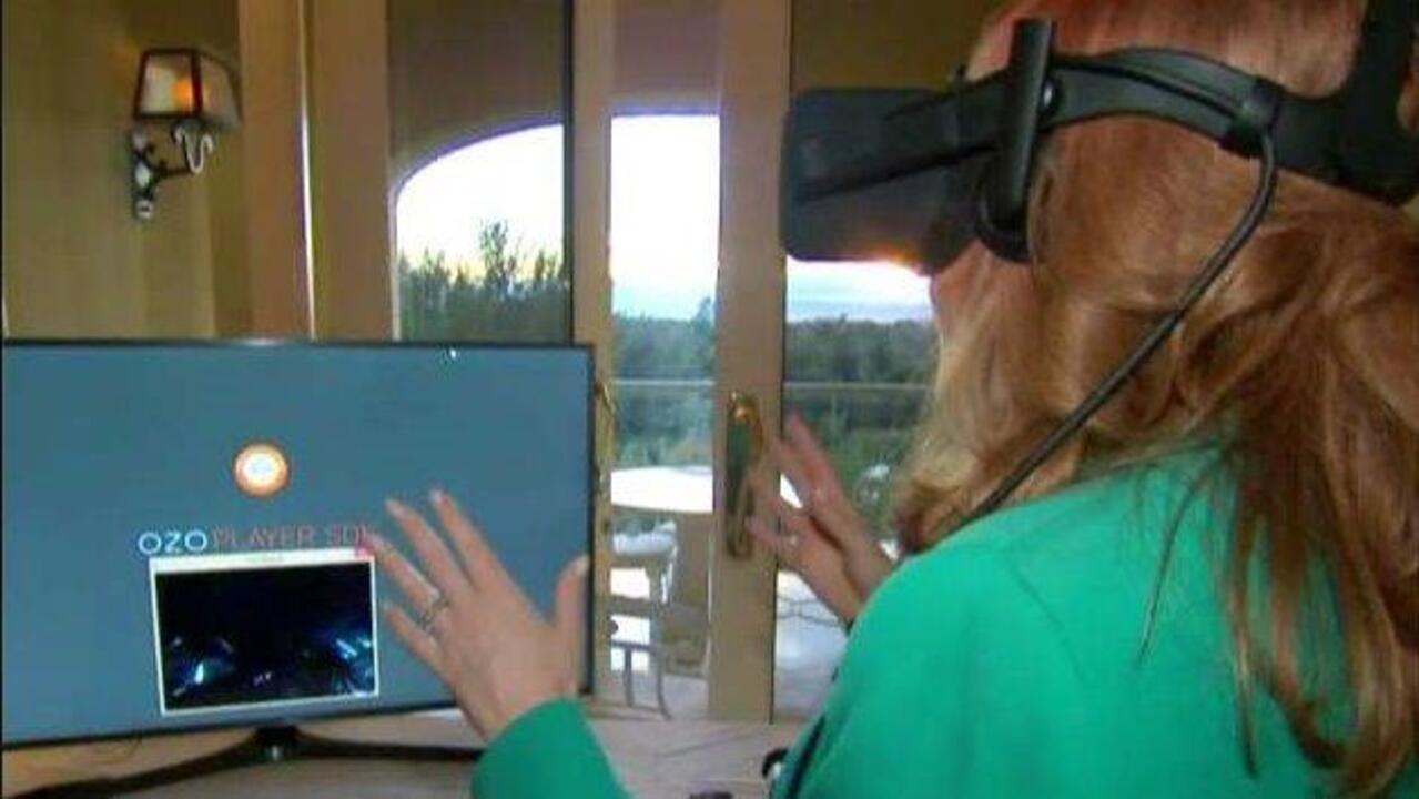 New virtual reality technology 