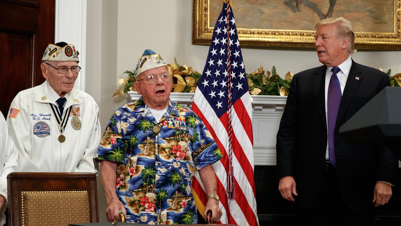 Trump signs Pearl Harbor declaration