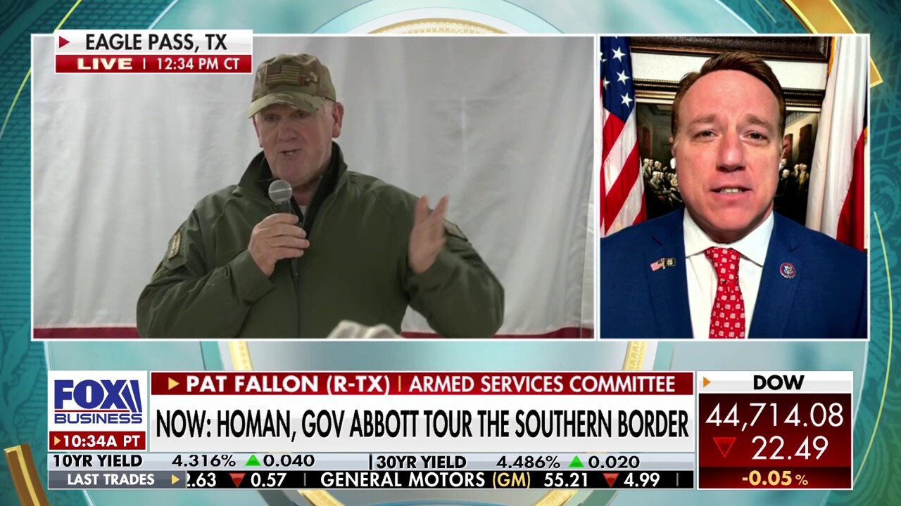 ‘Mexico needs us more than we need them’: Rep. Pat Fallon on Trump tariff pledge