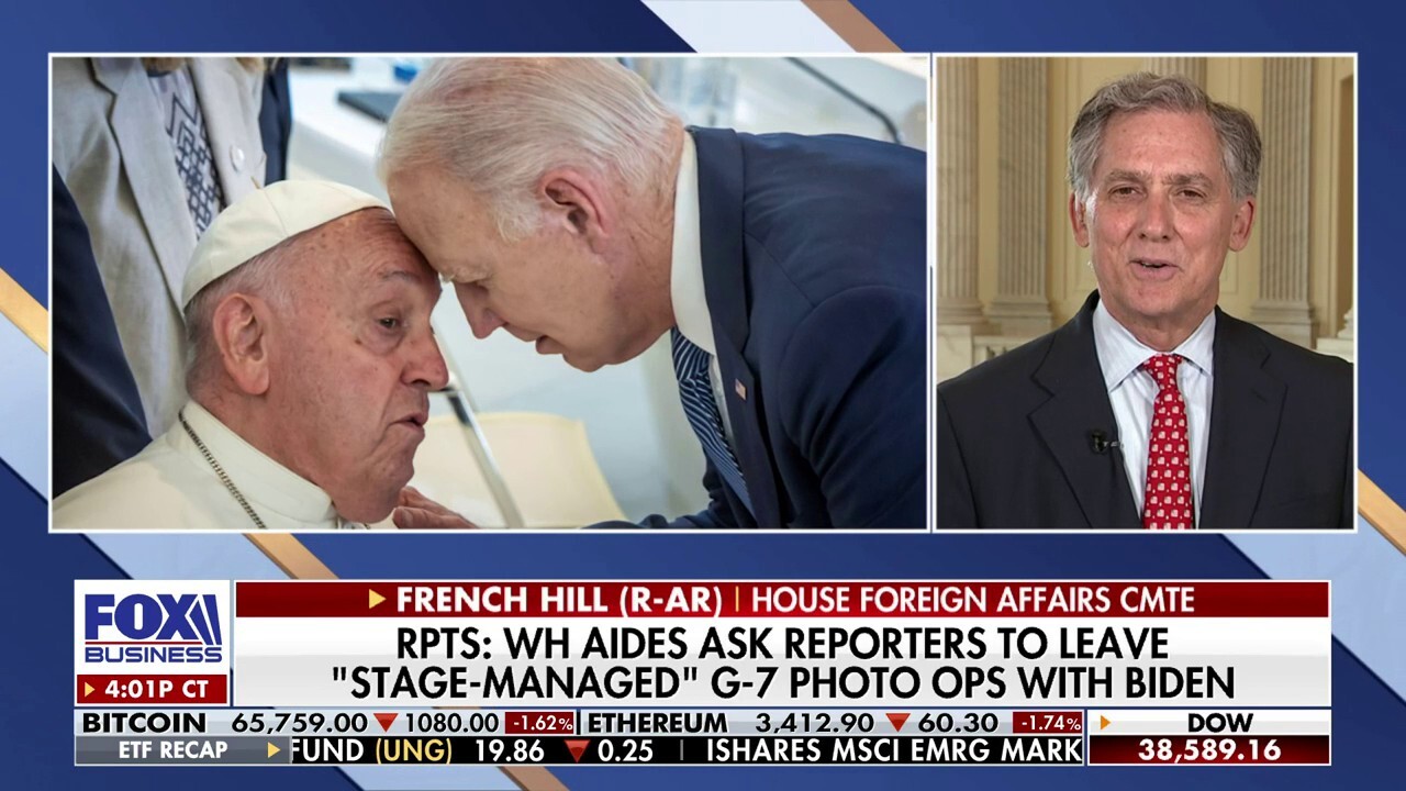 This is just more 'shocking Joe Biden' footage: Rep. French Hill