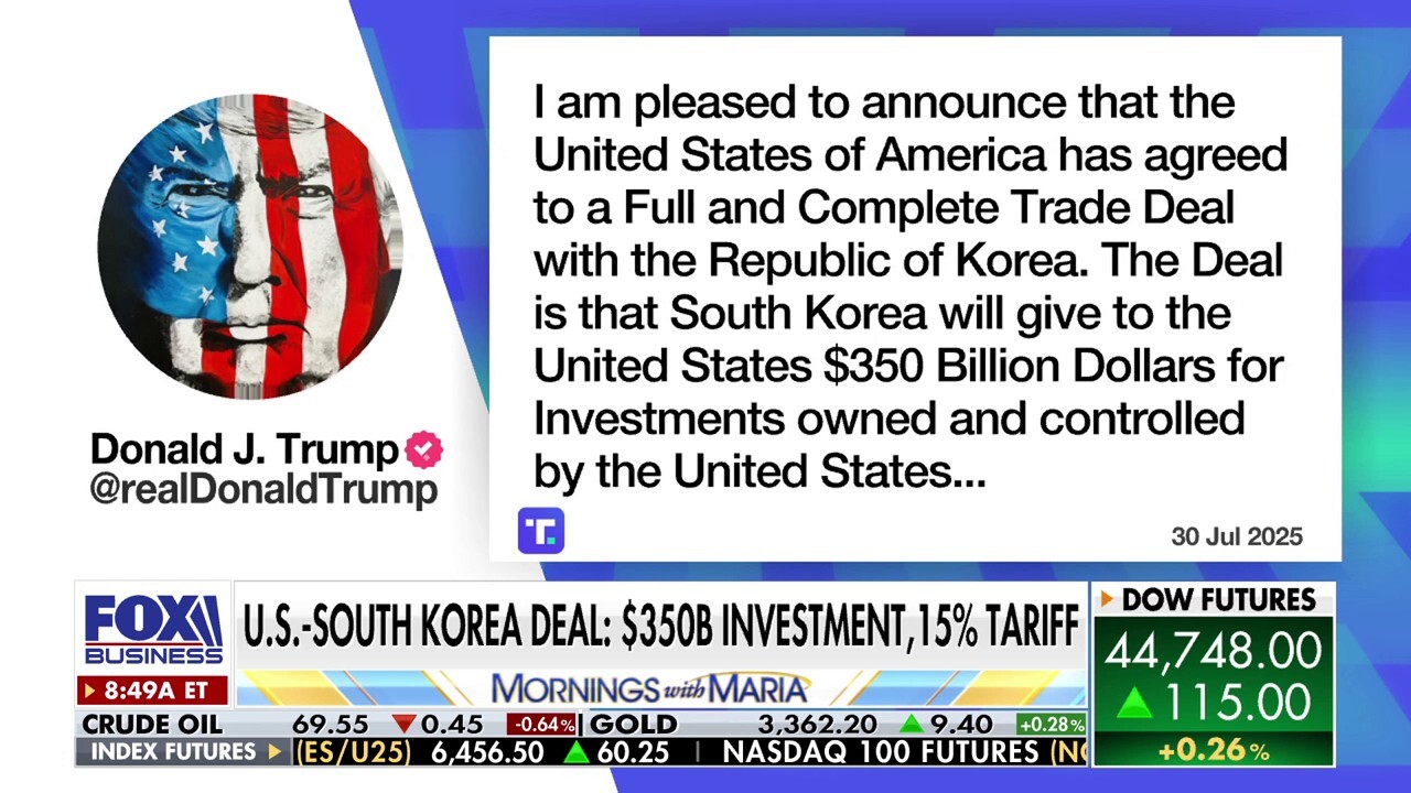 Expert predicts 'renaissance of investing' after Trump strikes deal with South Korea
