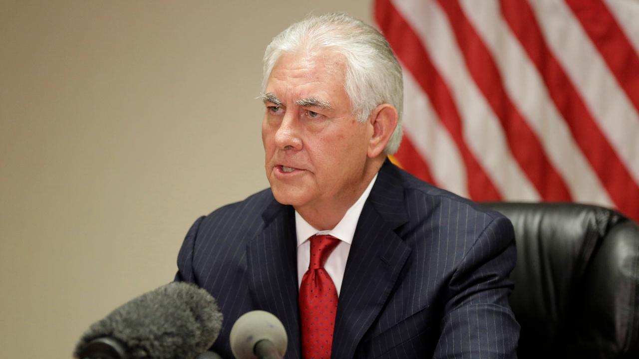 Tillerson warns of military action against North Korea
