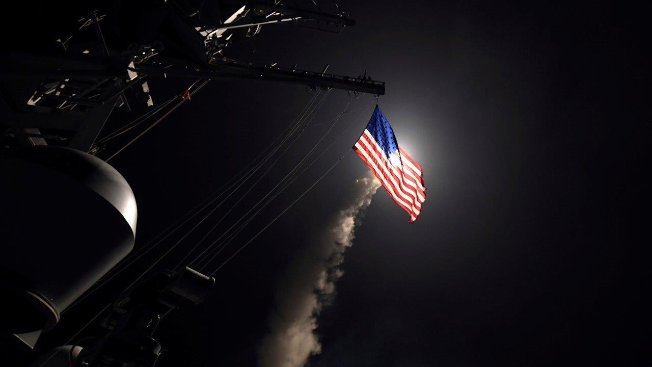 Airstrike on Syria showing a return of US leadership globally?