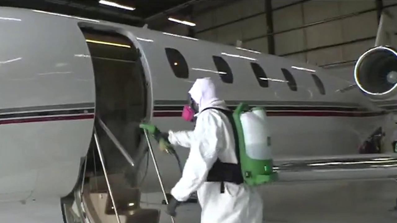 How one private jet company is cleaning planes amid coronavirus 