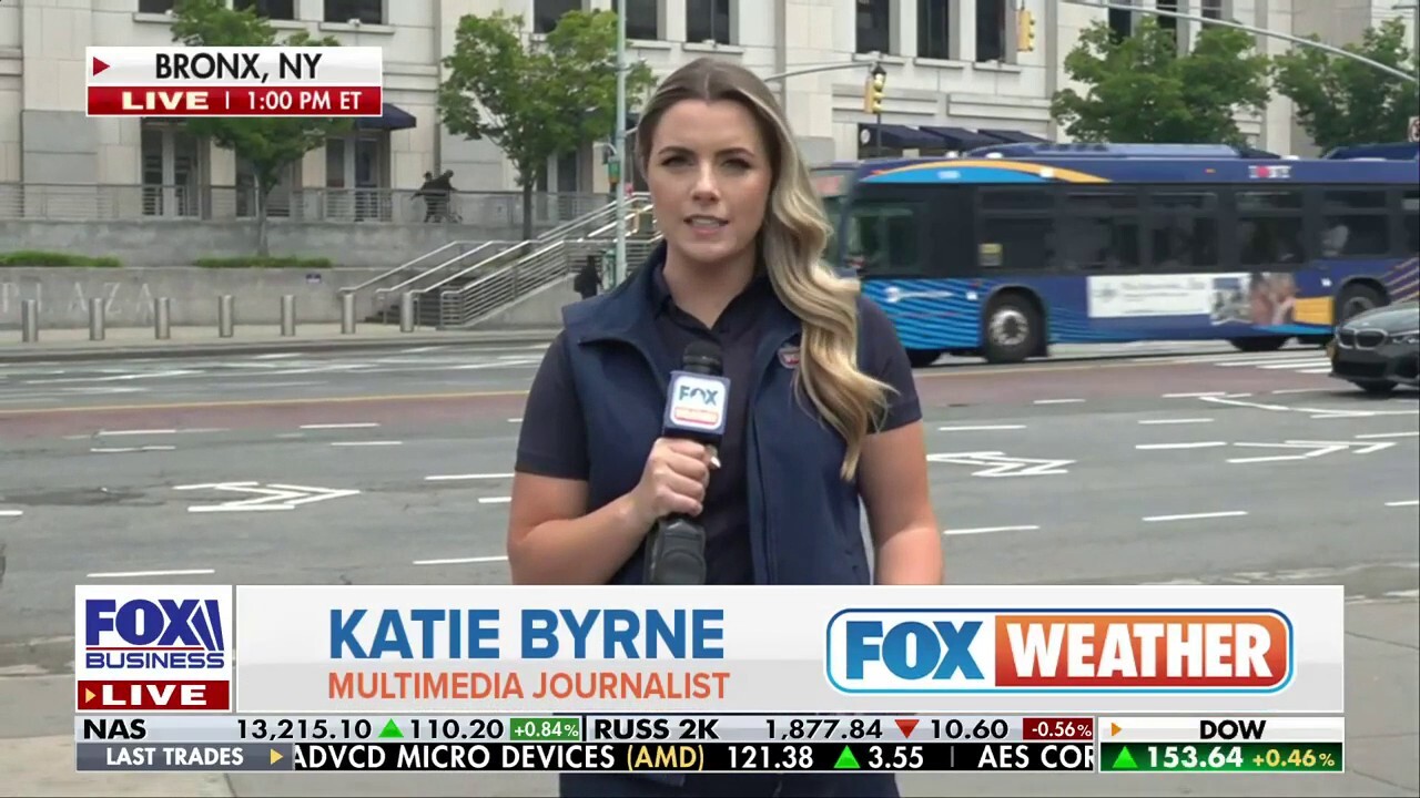 FOX Weather’s Katie Byrne provides an update on air quality conditions in the Northeast stemming from Canadian wildfires on ‘The Big Money Show.’
