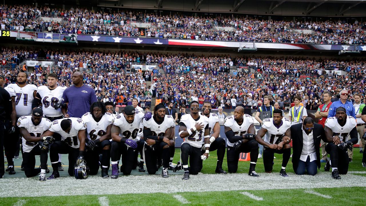 NFL anthem protests: Trump shouldn’t have used inflammatory language, Varney says
