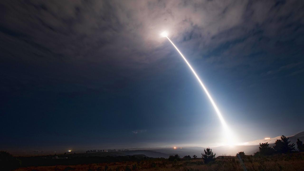 U.S. Air Force tests an unarmed missile