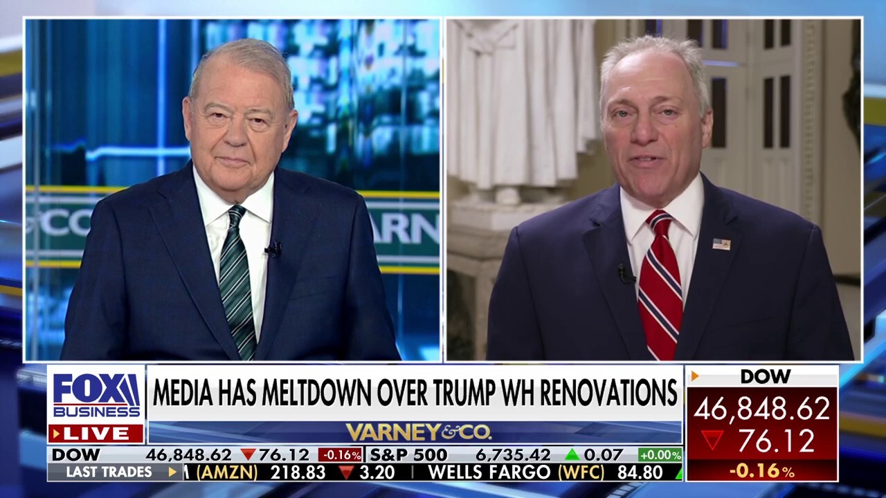 White House will look even more beautiful when finished: Rep. Steve Scalise