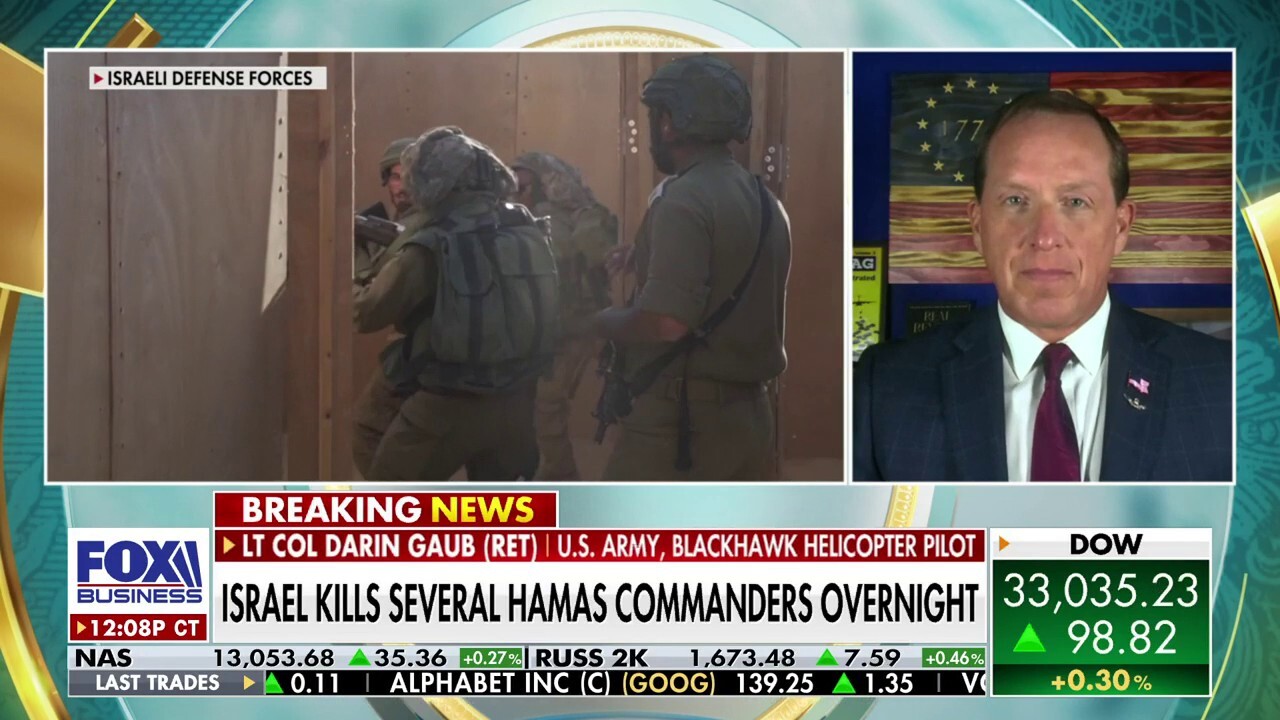 Israel 'has a list,' won't stop until Hamas' leadership is removed: Lt. Col. Darin Gaub 