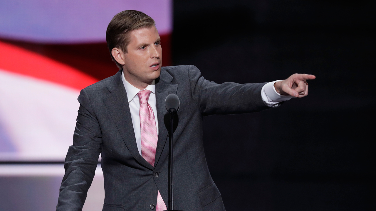 Eric Trump: My father is running for you