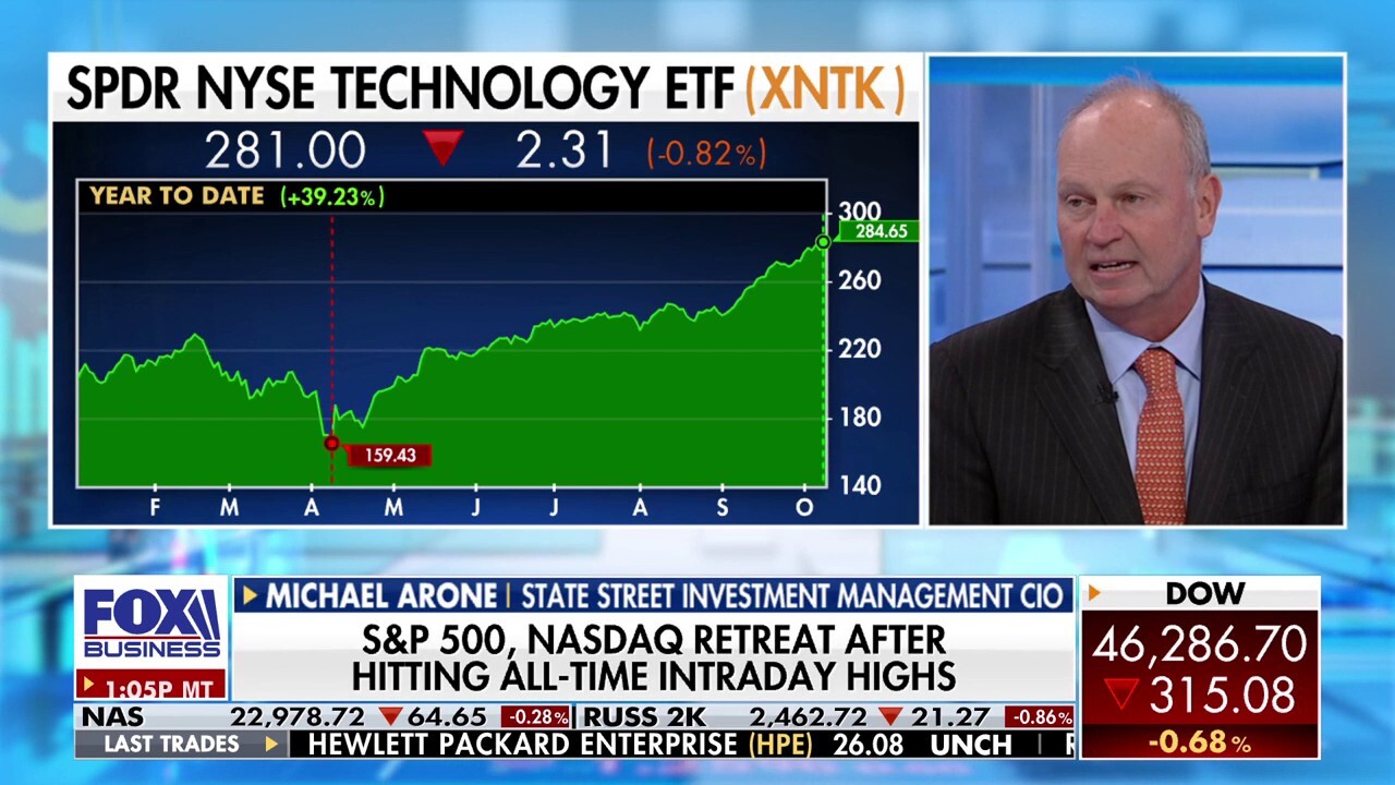 State Street Investment Management CIO Michael Arone discusses consumer spending, defensive stocks and more on ‘The Claman Countdown.’