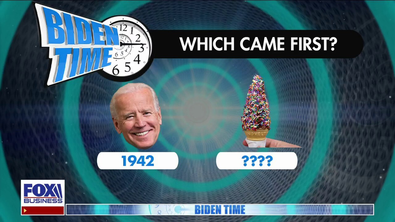 What came first: Biden or sprinkles?  