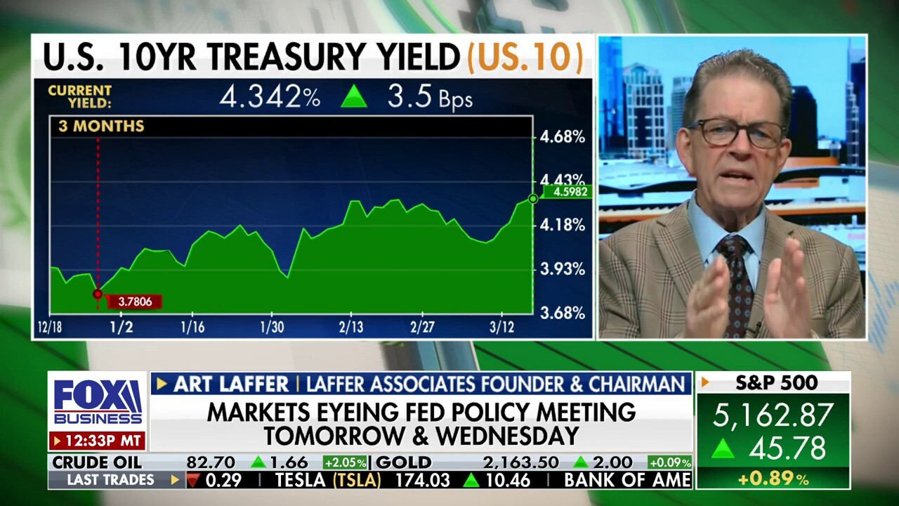 Laffer Associates founder and Chairman Art Laffer reacts to potentially replacing Jerome Powell as Fed chair and discusses whether the Fed will cut interest rates in 2024 on 'Making Money.'