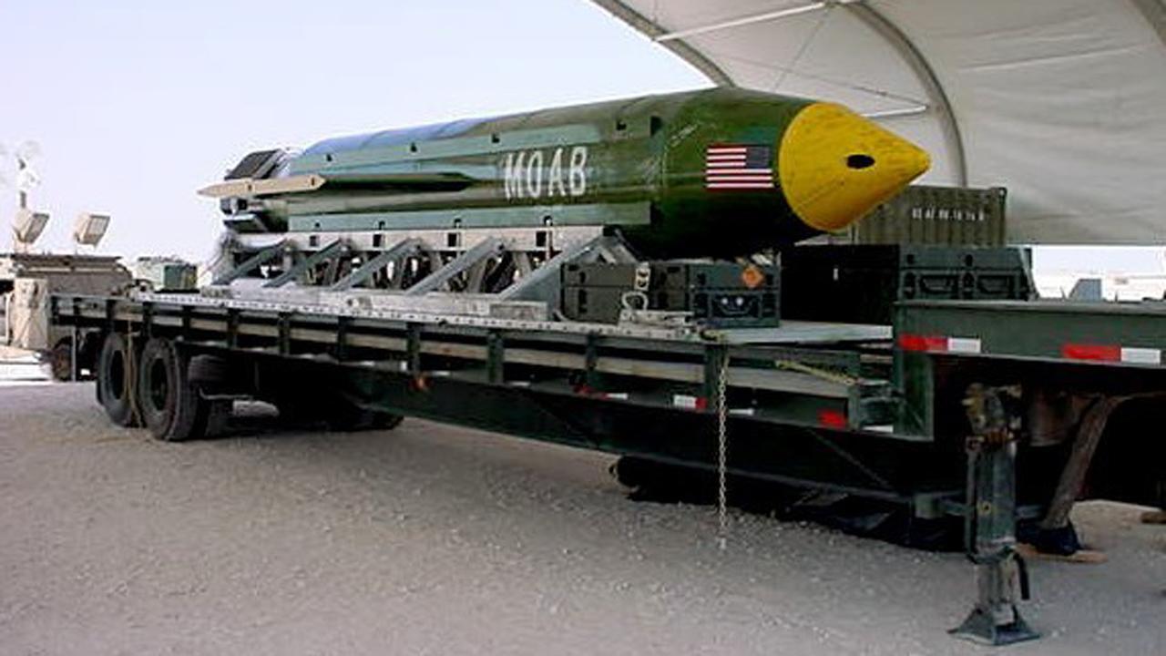 White House: US drops 'large, powerful' bomb on Afghanistan