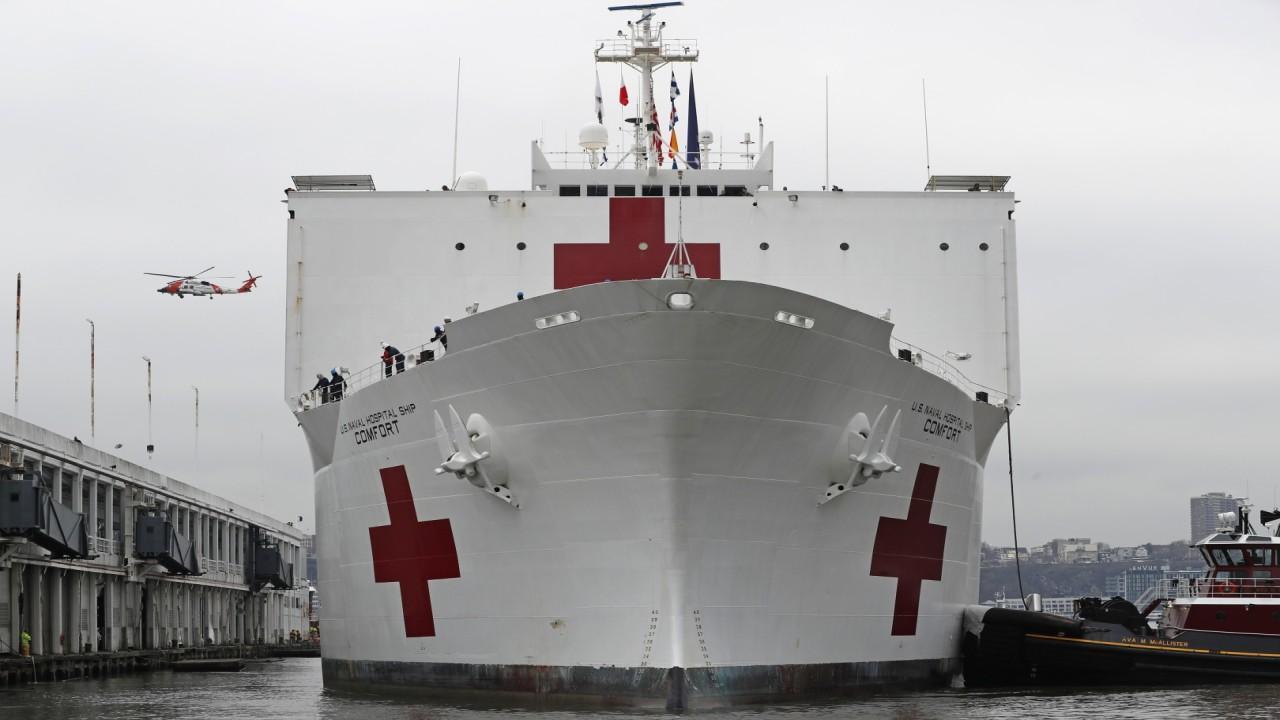 Two new USNS hospital ships an 'option' to manage coronavirus: Gen. O'Shaughnessy