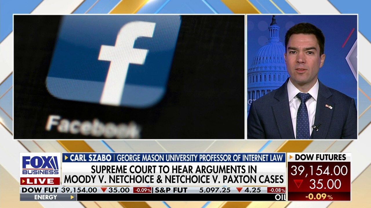 NetChoice Vice President and George Mason professor of internet law Carl Szabo discusses the implications of Supreme Court cases regarding big Tech censorship. 