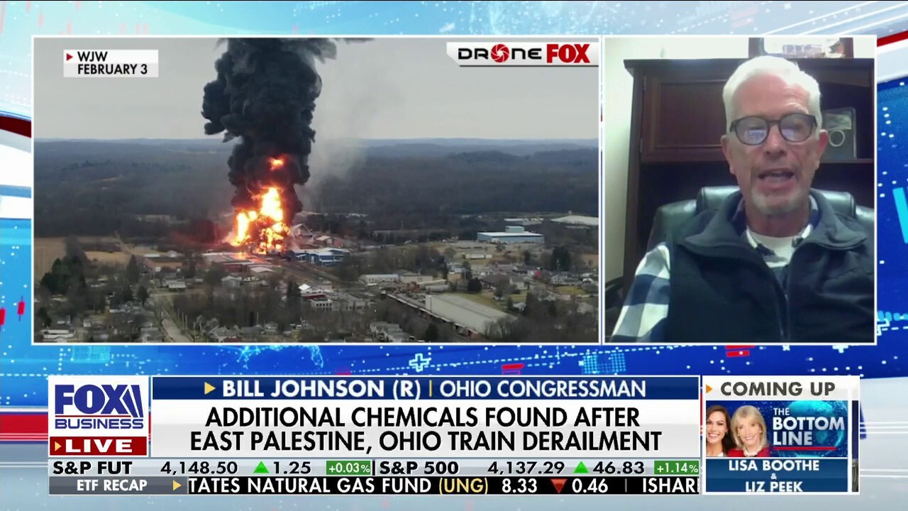 Congressman Bill Johnson on the toxic plume in Ohio and the recovery underway on 'The Bottom Line.'