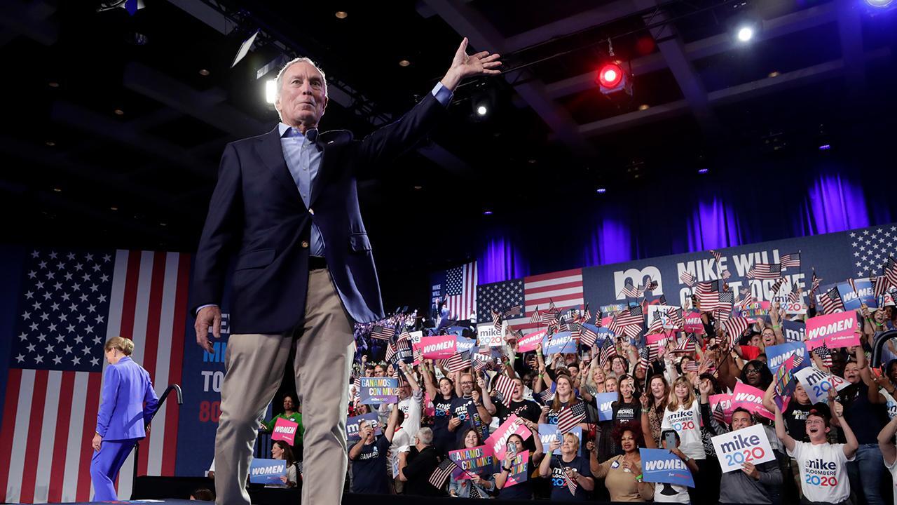 Bloomberg speaks to supporters after dropping out of race 