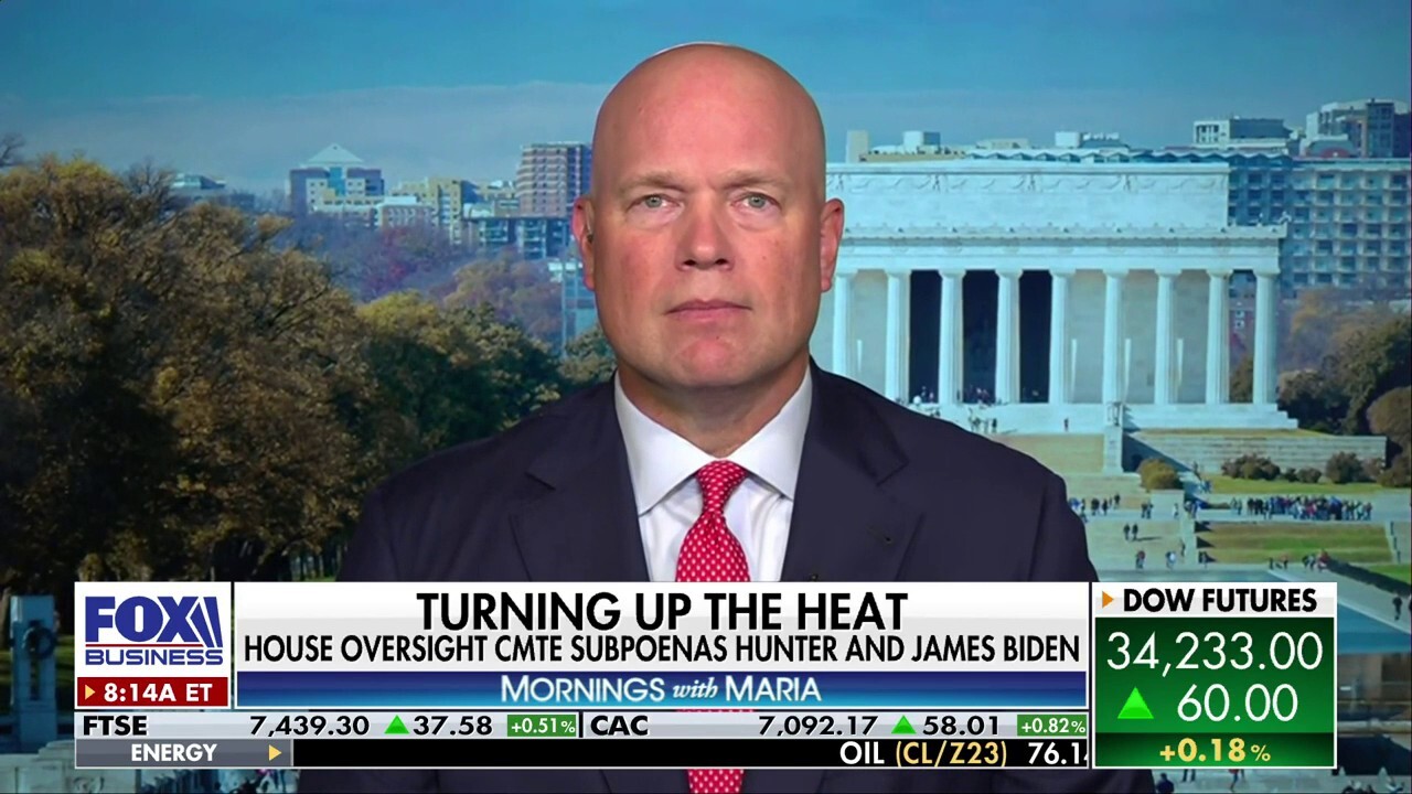 Biden is trying to ‘run out the clock’ on the GOP’s investigation into Hunter: Matt Whitaker