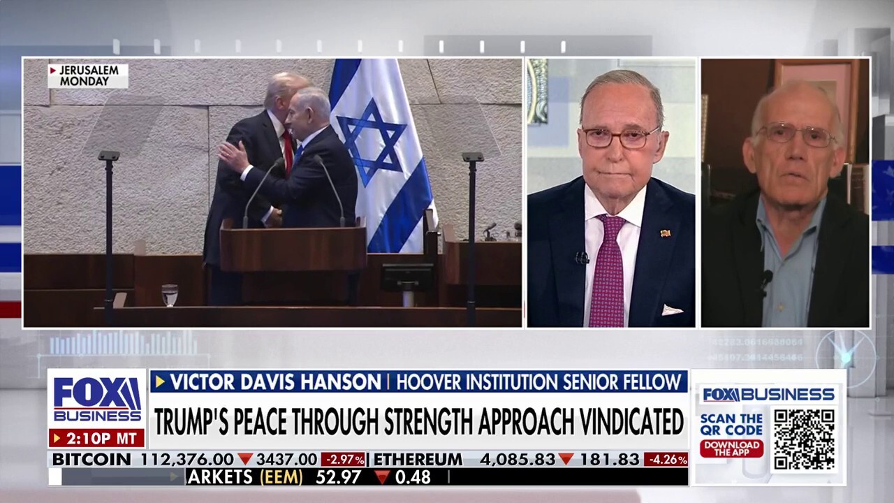  Victor Davis Hanson says Trump's foreign policy backs words with actions