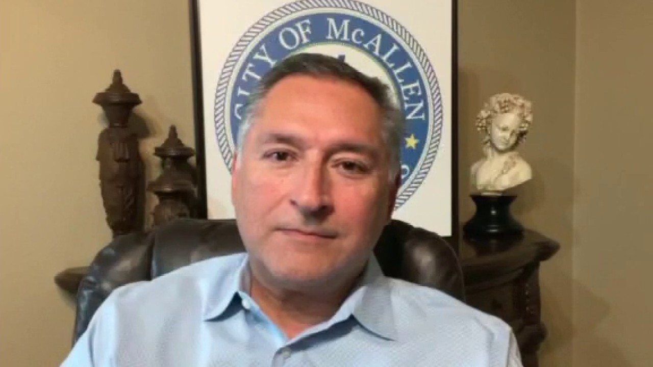 McAllen, Texas Mayor Javier Villalobos says he is 'happy' former President Trump is visiting the southern border and says 'hopefully this brings attention to the issues we have.' 