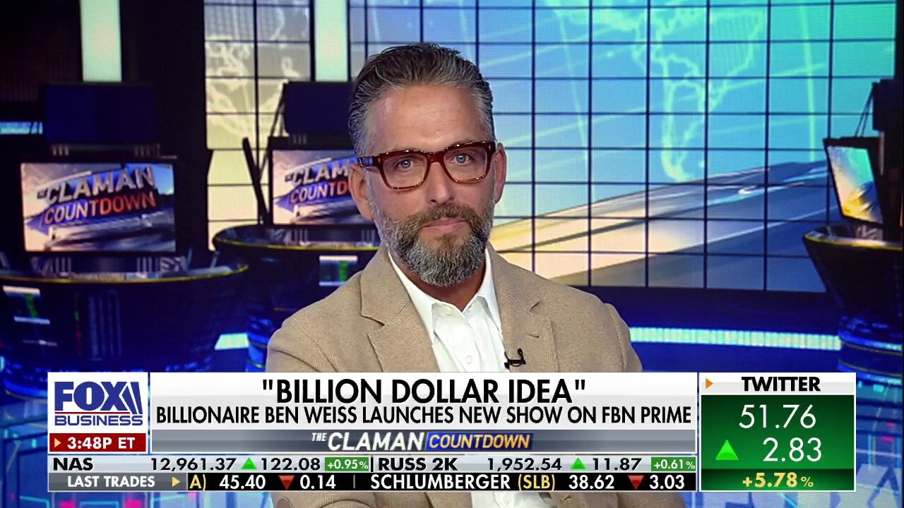 Ben Weiss searches for the next 'Billion Dollar Idea' 