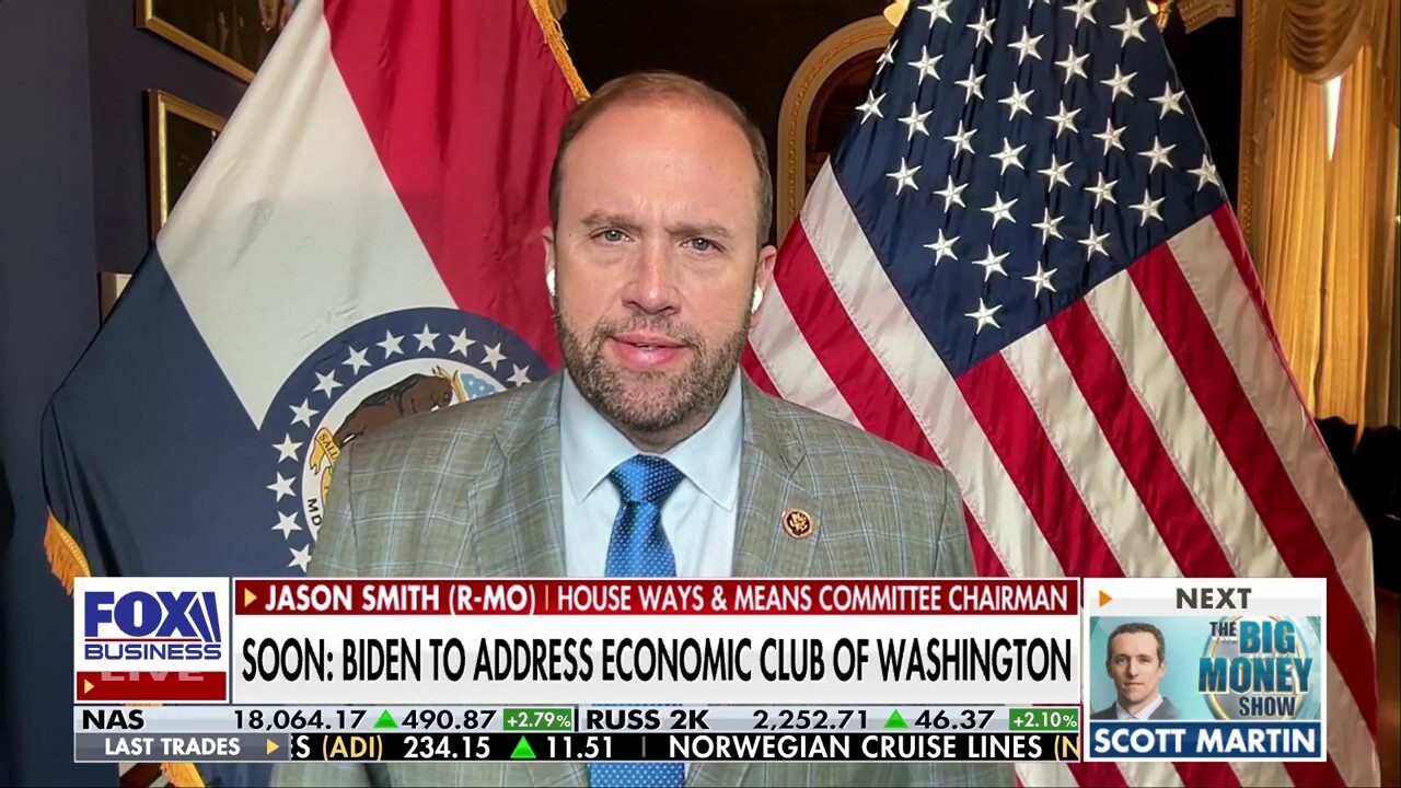 Biden-Harris admin 'cannot be doing a victory lap' when they created this economic crisis: Rep. Jason Smith