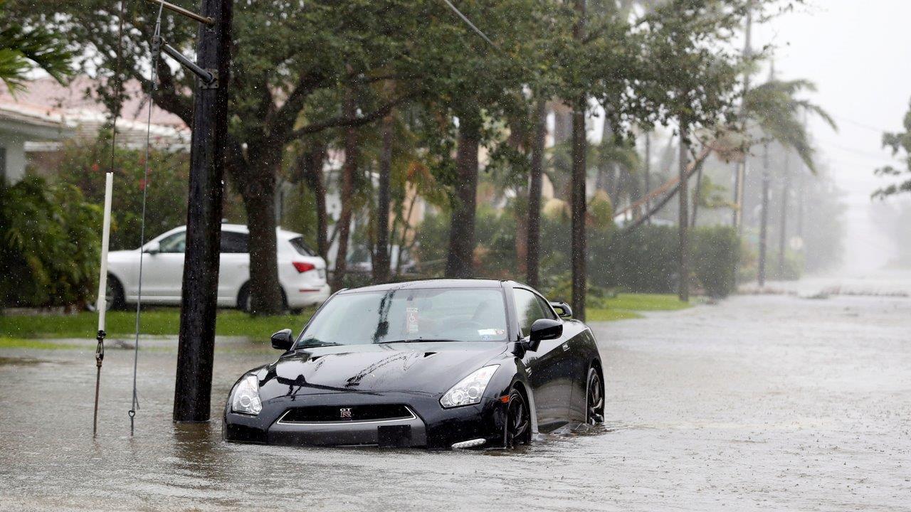 Irma hits Florida: Media not getting caught up in trivial coverage?