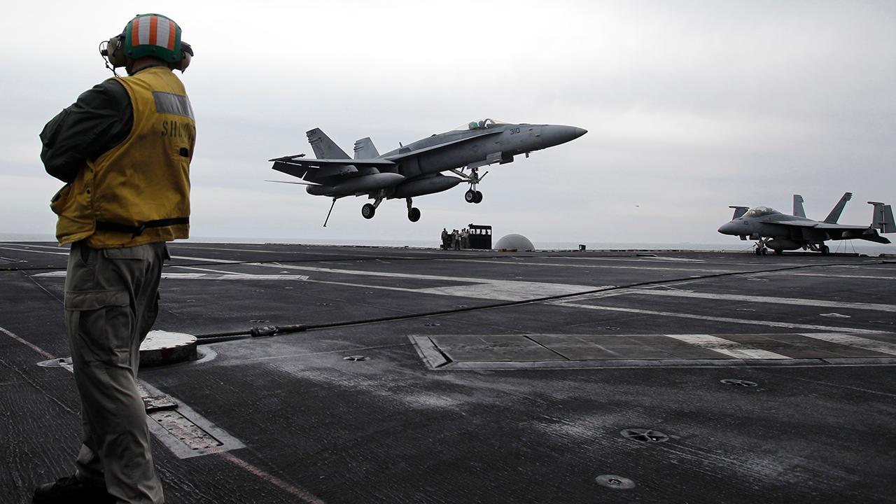 US sends aircraft carrier and bomber task force to Middle East