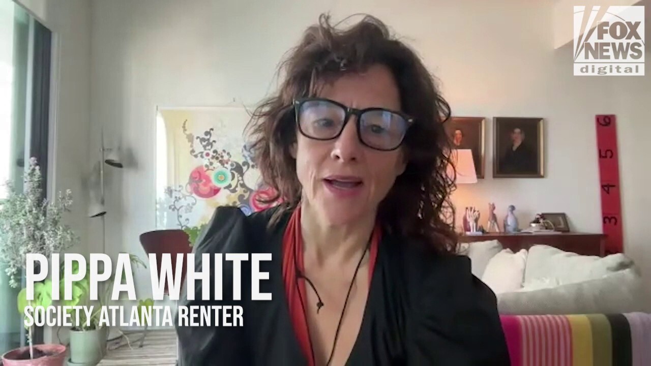 60-year-old Society Atlanta resident Philippa 'Pippa' White and Property Markets Group senior director of corporate development Brian Koles speak to Fox News Digital about a growing trend of people 55 and over renting apartments.