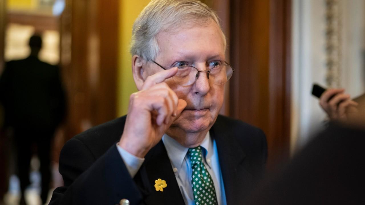 McConnell explains coronavirus stimulus bills