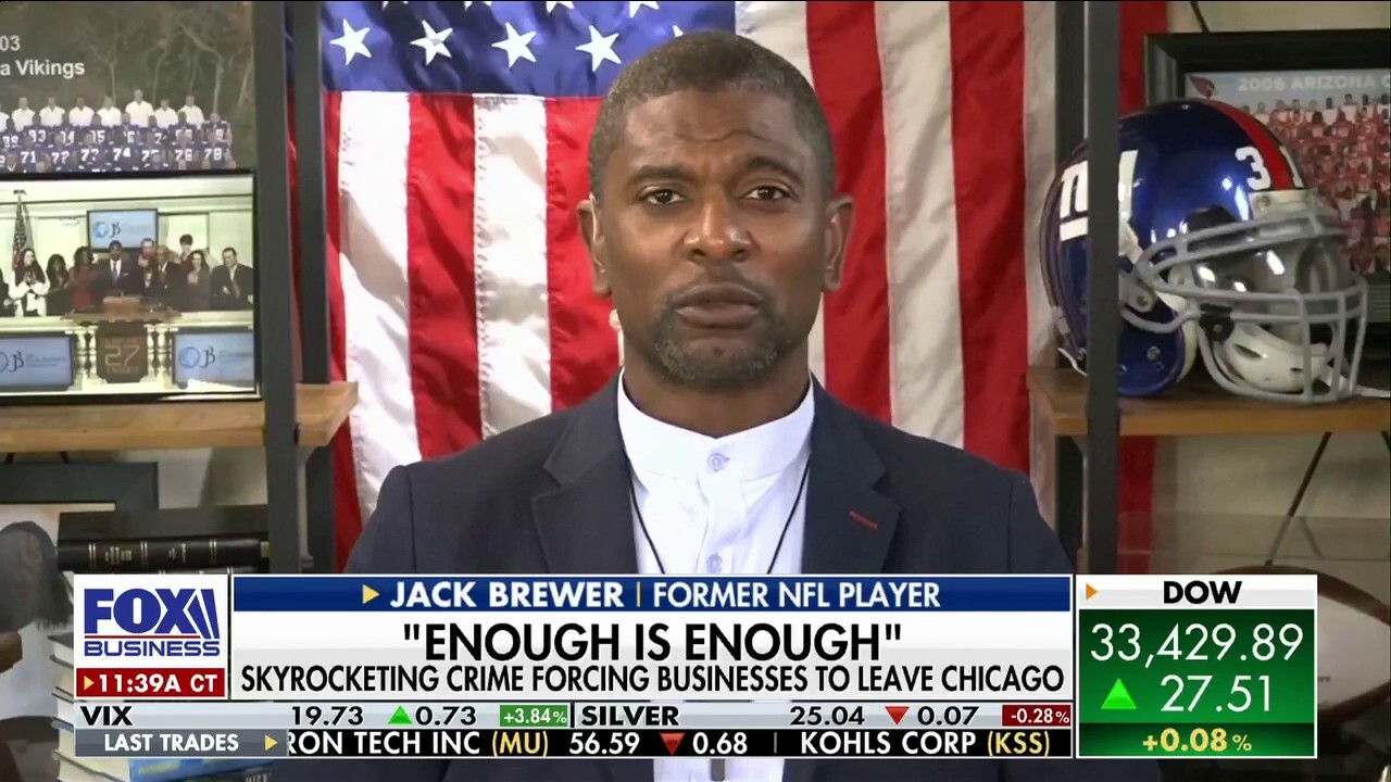 Jack Brewer Foundation CEO and former NFL player Jack Brewer discusses the Wisconsin Supreme Court, the Chicago mayoral election and the crime surge in the 'Windy City.'