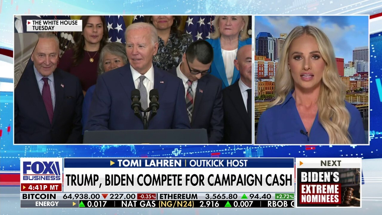 Tomi Lahren: Biden relies on Obama, Clinton to raise enthusiasm for himself