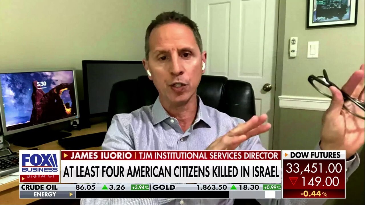 There are 'huge implications for oil' amid Israel, Gaza war: James Iuorio