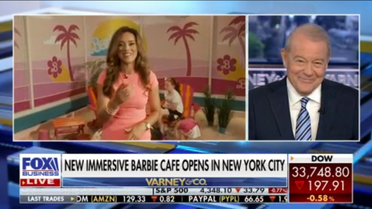 FOX Business correspondent Madison Alworth joined ‘Varney & Co.’ to show how the Barbie franchise is capitalizing on nostalgia with their new immersive Barbie Cafe. 