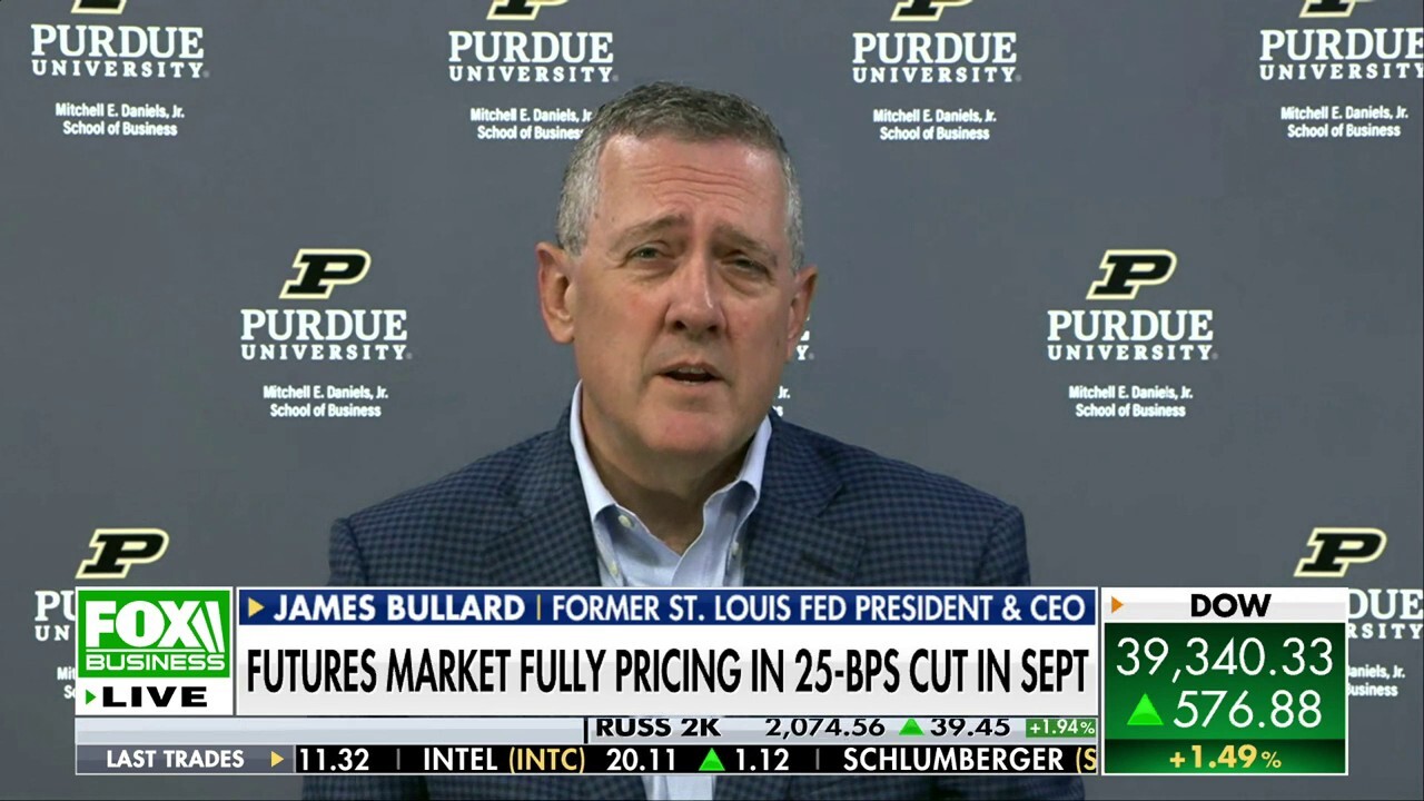 Fed September rate cut might be too late: James Bullard