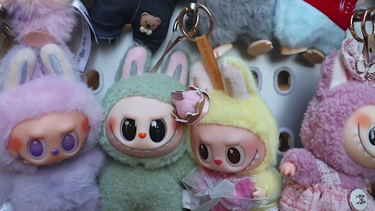 FOX Business' Lauren Simonetti speaks to Labubu enthusiasts about the toy trend. 