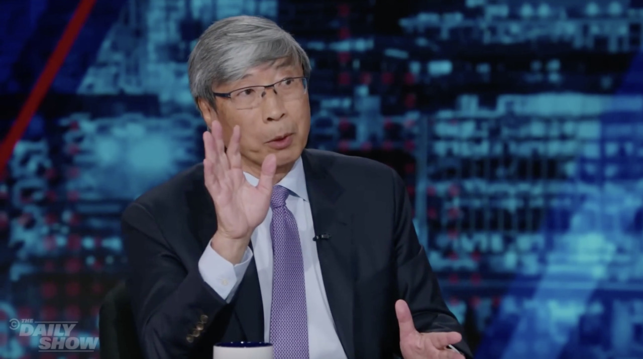 Dr. Patrick Soon-Shiong announces on "The Daily Show" that he's taking the Los Angeles Times public.