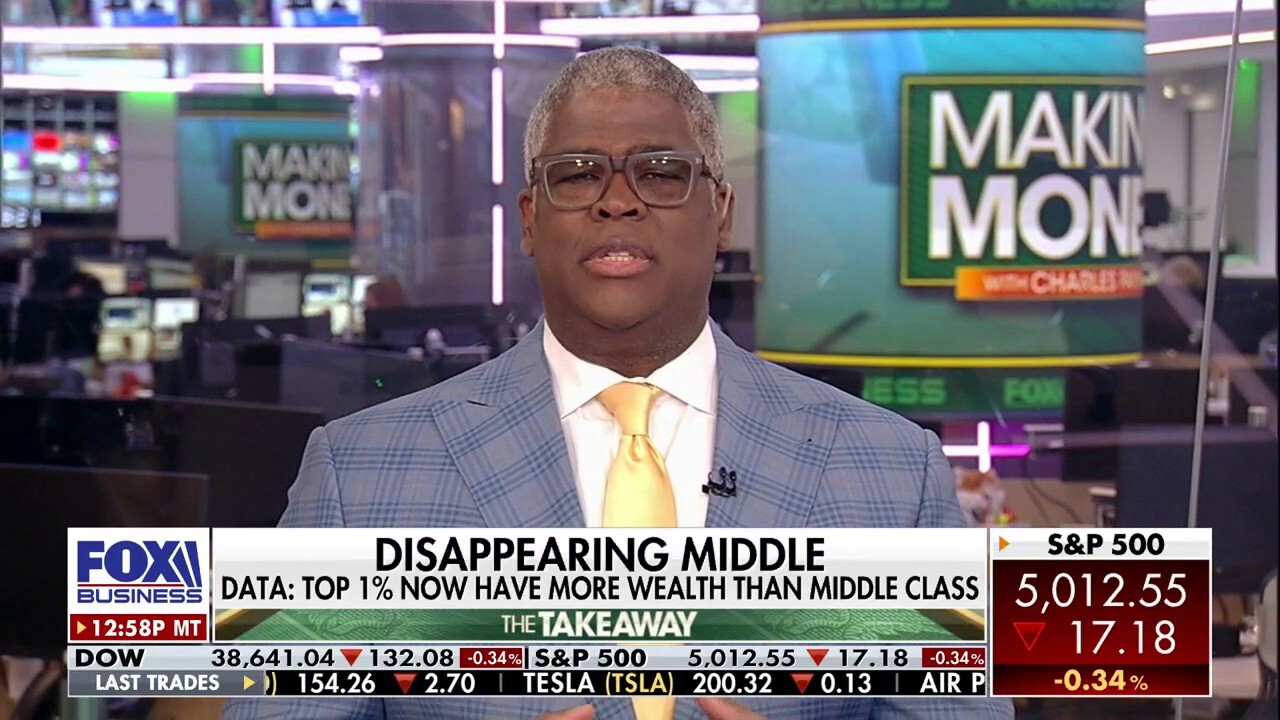 Disappearing middle class: Charles Payne unveils 'unnerving' wealth data