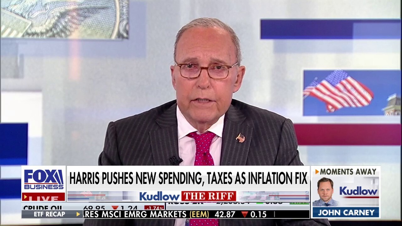  FOX Business host Larry Kudlow reacts to the Federal Reserve's decision to slash rates on 'Kudlow.'