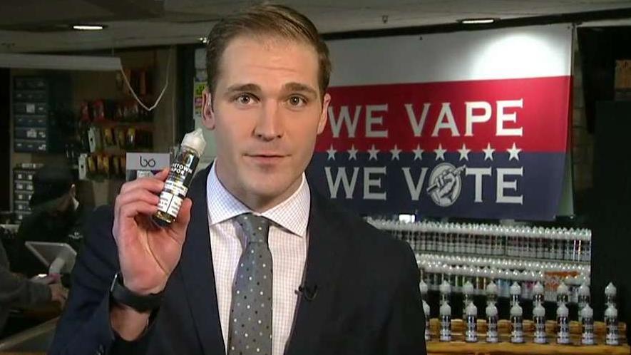 Michigan vape shops protest flavored e-cigarette bans